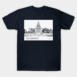 Colorado State USA T-Shirt